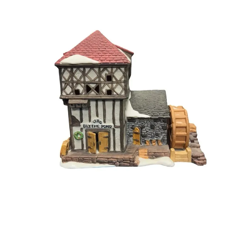 Dept 56 “Blythe Pond Mill House” Heritage Village Collection# 65080 Excellent!